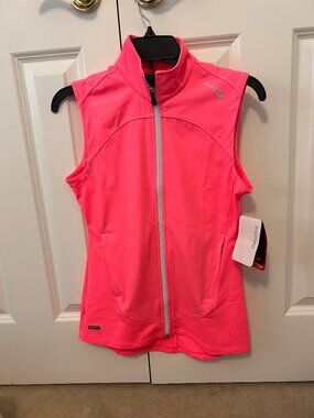 NWT Saucony Pink Lightweight Athletic Runners Vest - XS